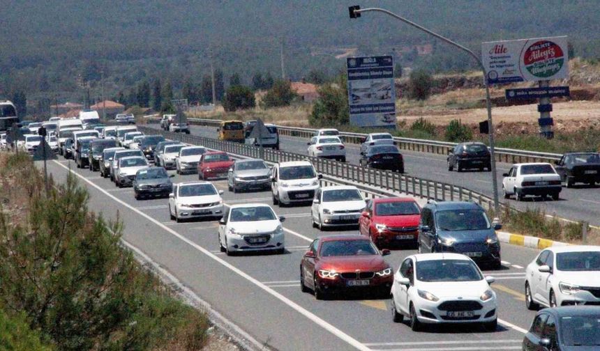 Muğla’da araç sayısı 800 bine dayandı!