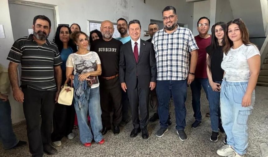Ahmet Aras, Suriye’de Bayırbucak Türkmenleriyle buluştu