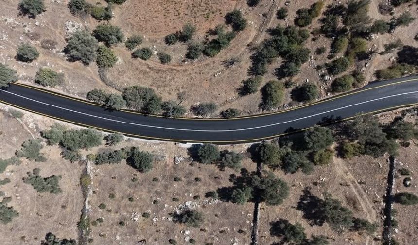 Bodrum’da Çamlık’ın asfalt çalışmaları tamamlandı