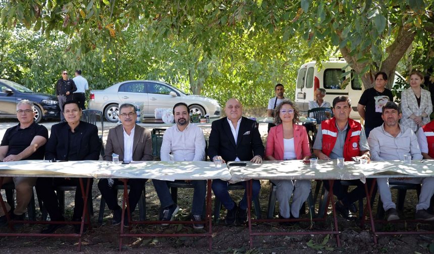 Yatağan’da 55 dönümlük arazide silajlık mısır hasadı yapıldı