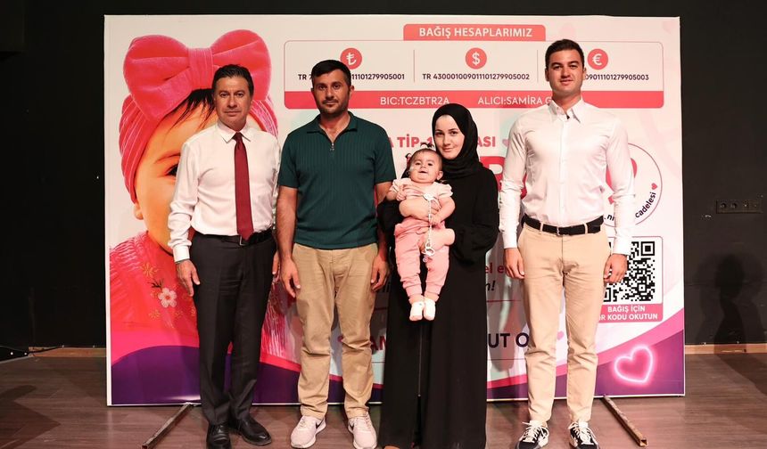 Minik Samira için Bodrum tek yürek oldu