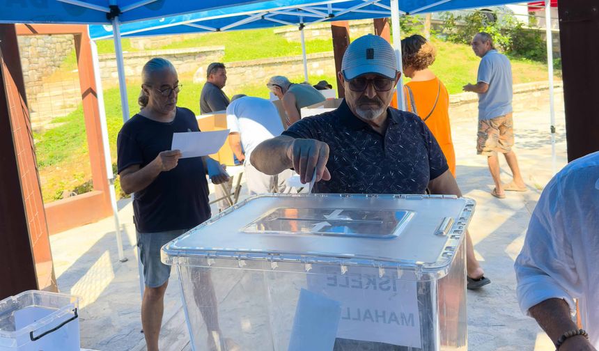 YENİ Parti Datça’da 400 delege için sandık başında