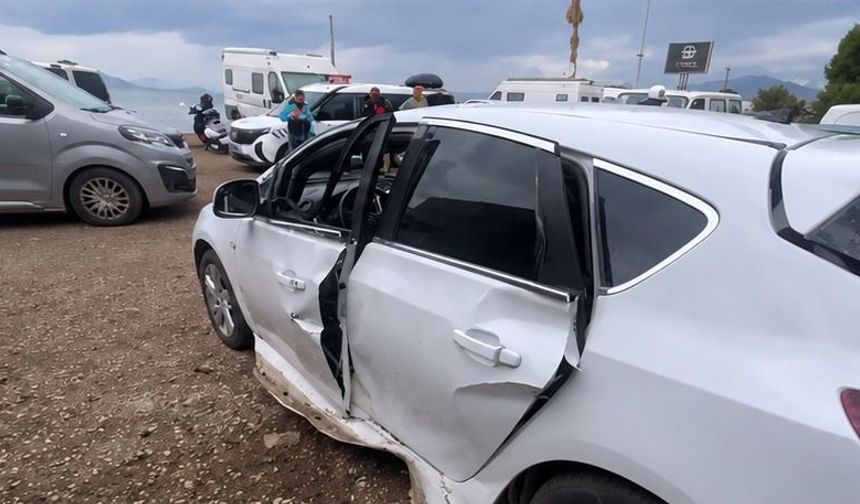 Piknik tüpü otomobili bu hale getirdi