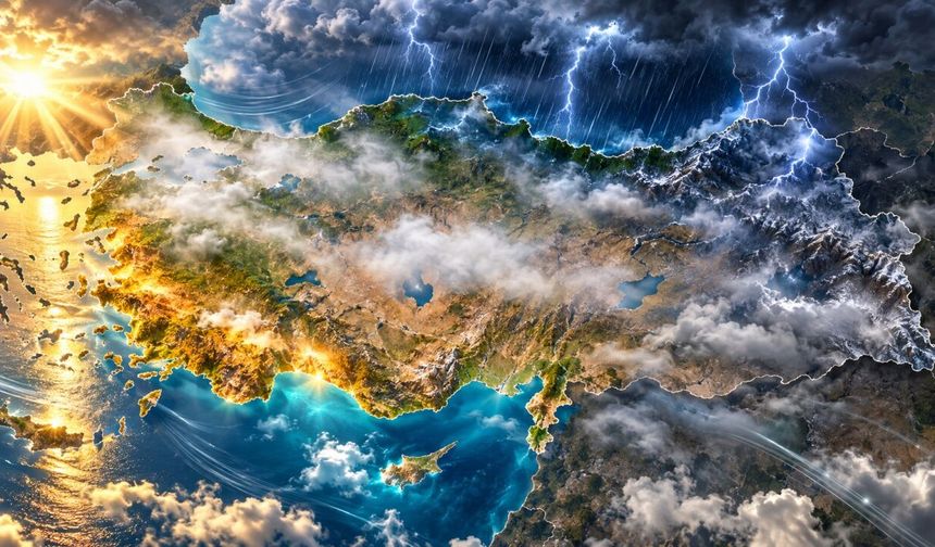 8 Ekim hava durumu: Hangi illerde sağanak, nerede güneş?