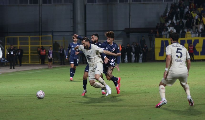 Fethiyespor, Ankaragücü karşısında 1 puana razı oldu