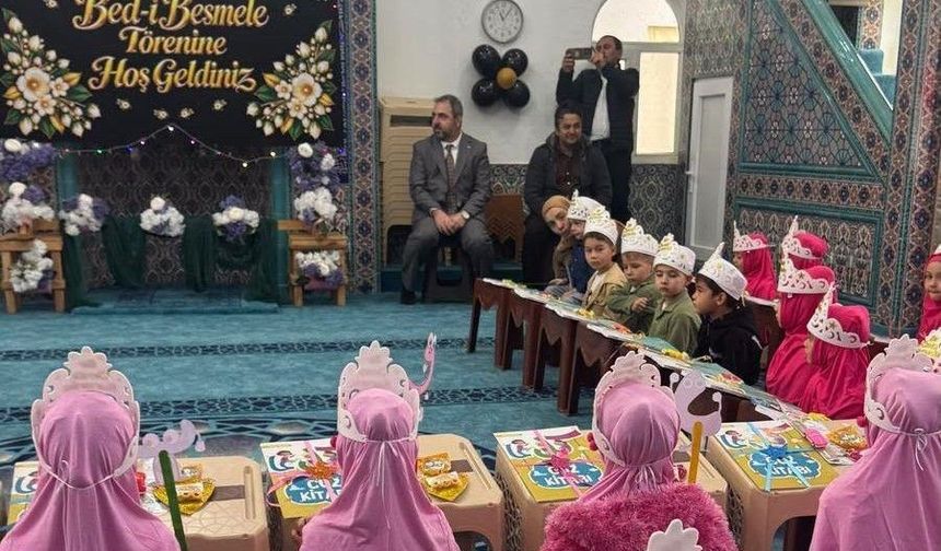 Köyceğiz’de miniklerin ilk Kur’an heyecanı