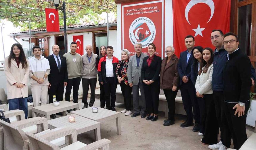 Muğla’da şehit ailelerinden Büyükşehir Belediyesi’ne teşekkür