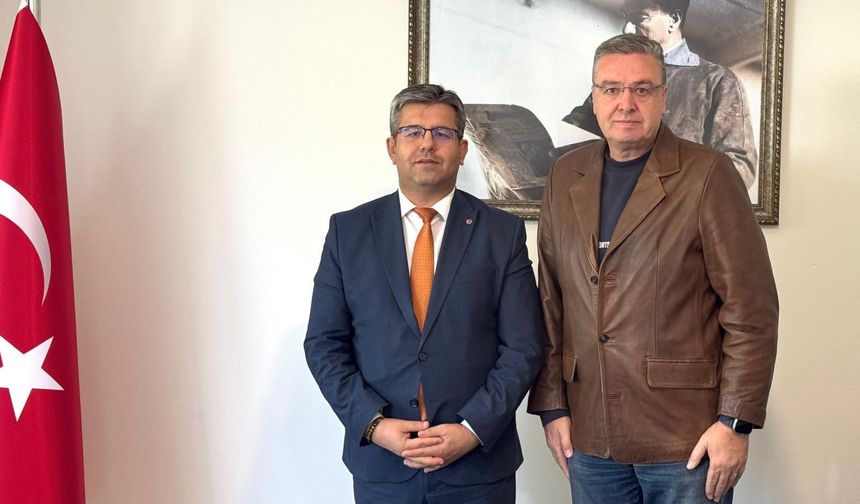 Mehmet Korkmaz Peker’den Gazeteciler Cemiyeti’ne ziyaret