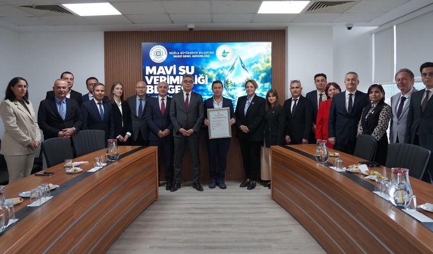 MUSKİ'den su verimliliğinde Mavi başarı