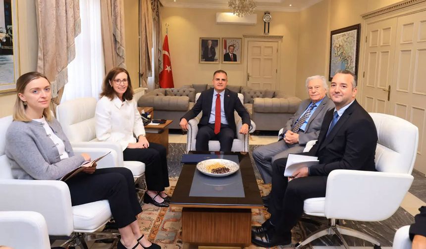 İngiltere Büyükelçisi Anderson’dan Muğla’ya ziyaret