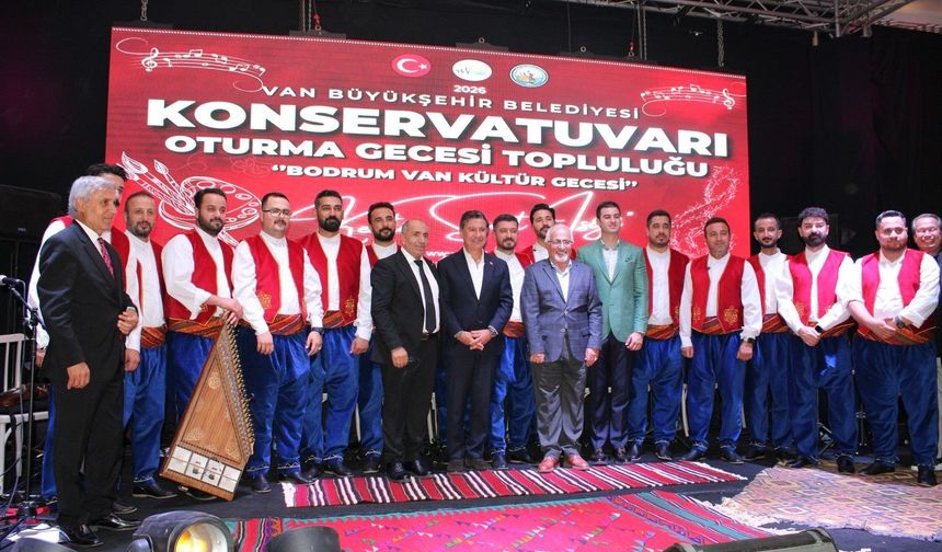 Bodrum’da Vanlılar gecesinde kardeşlik buluşması