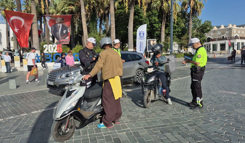 Bodrum’da 1 saatte yarım milyon liralık ceza