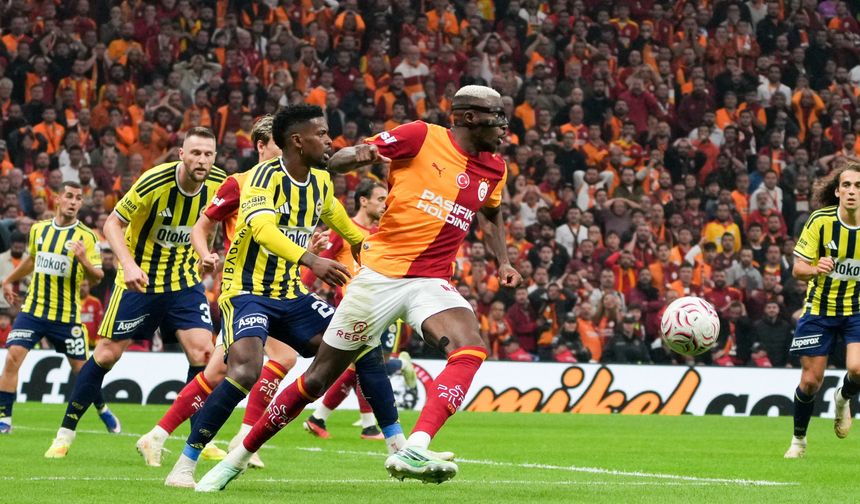 Nefes Kesen Derbide Zafer Galatasaray'ın