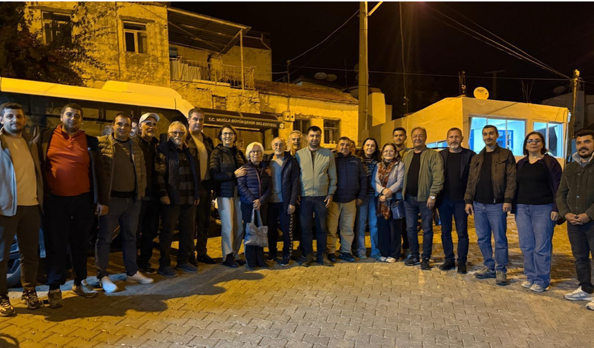 Yeni Parti Datça'da sahaya indi: İlk durak Karaköy oldu