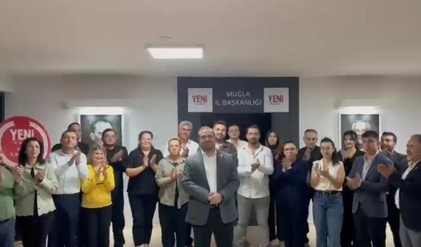 YENİ Parti Menteşe’den Nail Kızıl’a oy birliğiyle destek