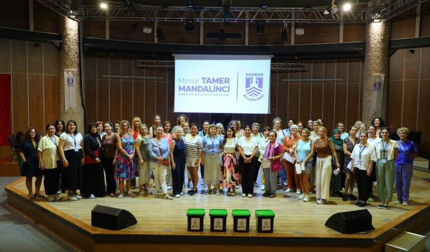 Bodrum’da kadınlara kompost eğitimi: Atıklar değerlendirilecek