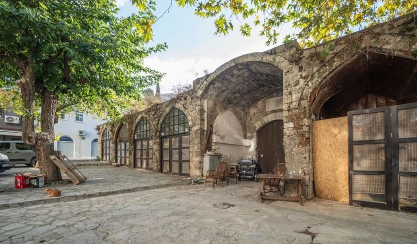 Marmaris'in 500 yıllık kervansarayı için hazırlıklar tamam