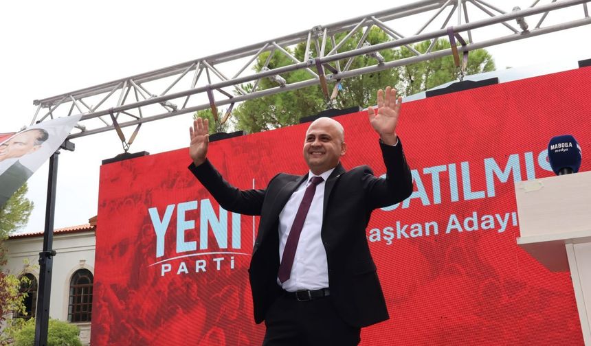 Tanju Satılmış YENİ Parti Muğla İl Başkanlığı’na adaylığını açıkladı