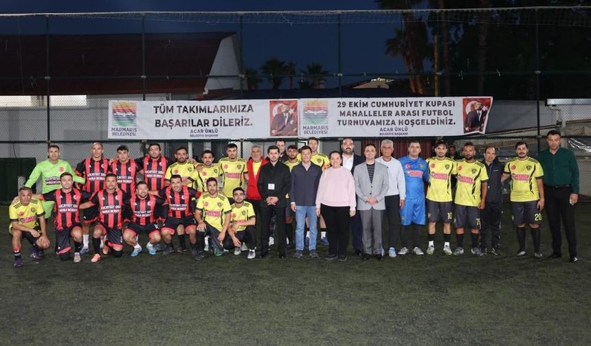 Marmaris’te Cumhuriyet Kupası başladı: Final 28 Ekim’de