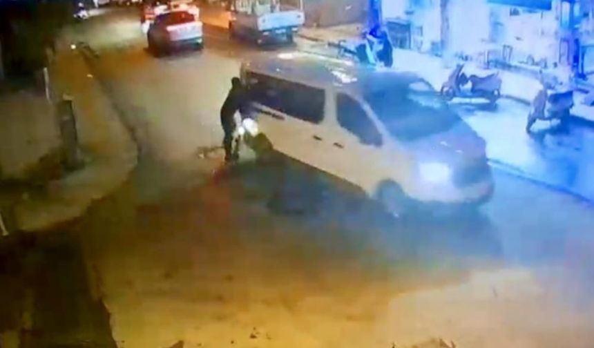 Bodrum’da kazadan kurtulan skuterli gence sürücüden tokat