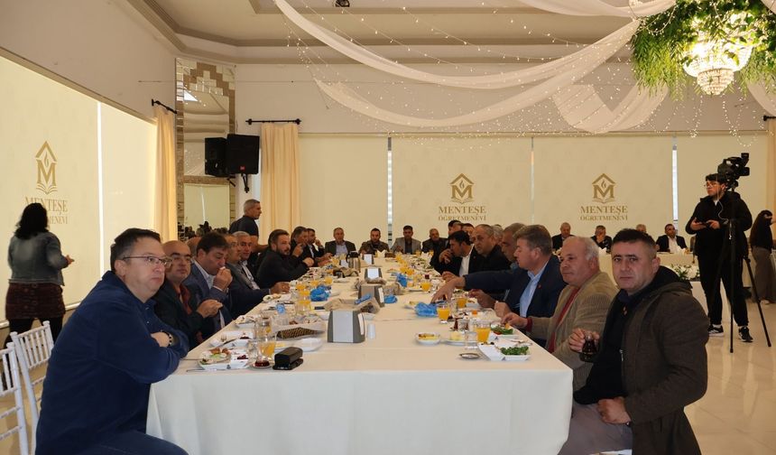 Menteşe’de muhtarlar mahallelerin ihtiyaçlarını anlattı