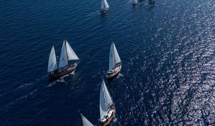 The Bodrum Cup’ta Knidos’tan Ortakent’e yelken açıldı
