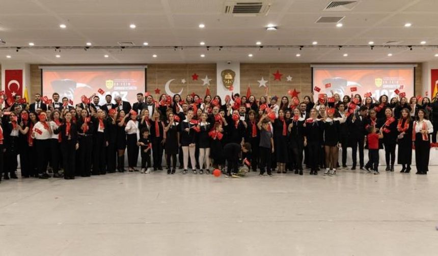 MTK Koleji’nde Cumhuriyet’in 103. yılına özel kutlama