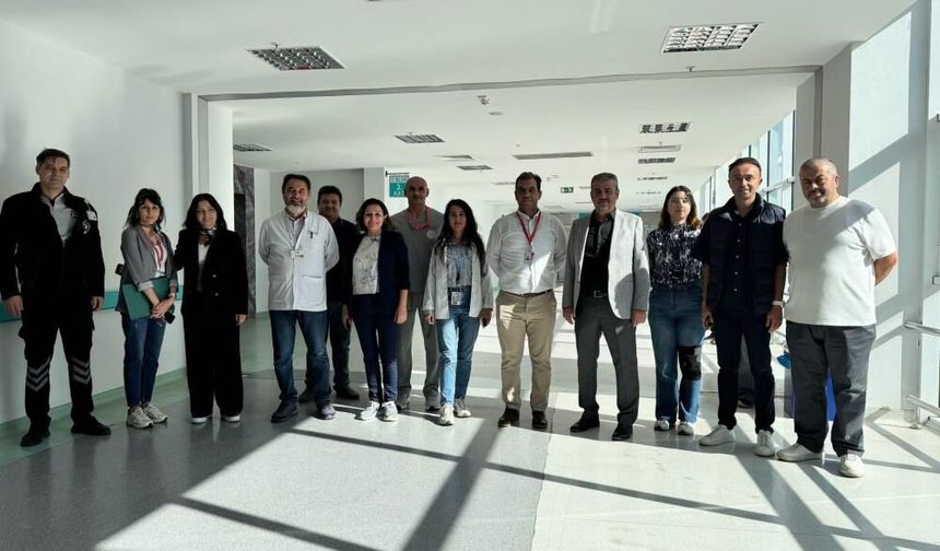 Muğla Eğitim ve Araştırma Hastanesi’nde tesis güvenliği denetlendi