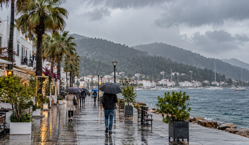 31 Ekim Cumartesi Ege’de hava: Muğla’da kuvvetli yağış beklentisi