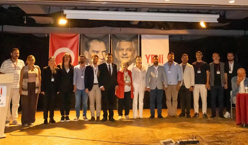 Datça’da YENİ Parti’nin yeni yönetimi belli oldu