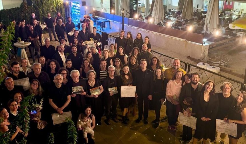 Bodrum’da meslekte 50 yılı dolduran mimarlara plaket