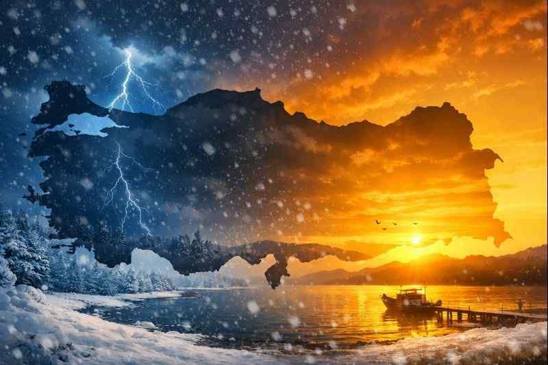 Sakın Hazırlıksız Çıkmayın! Meteoroloji 'O Saat' Diyerek Uyardı