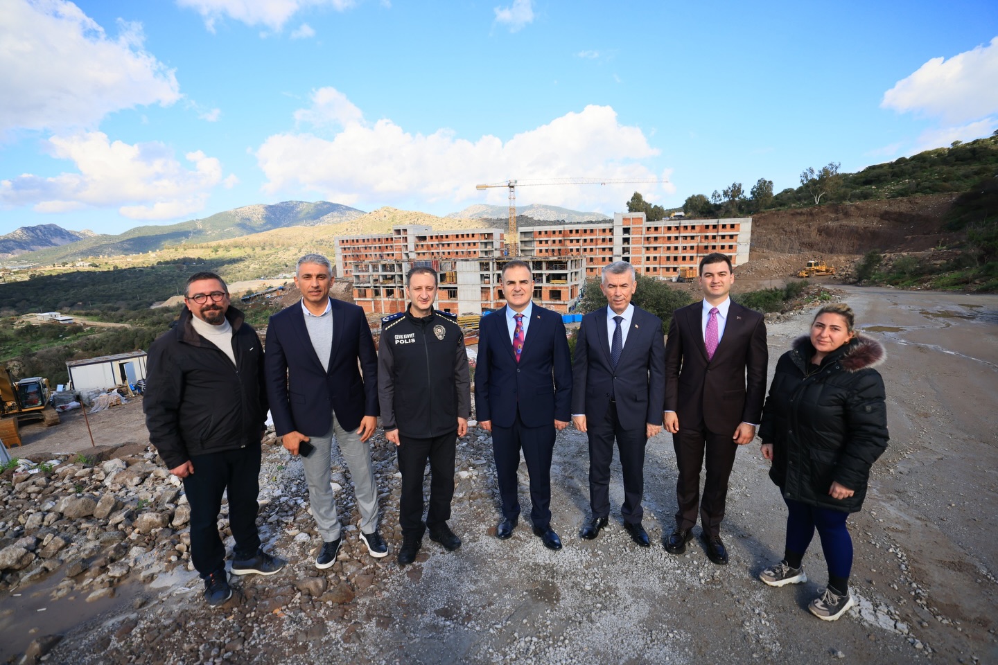 Ortakent Öğrenci Yurdu Inşaatı