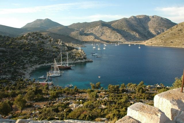 Marmaris'te Teknelerin Fısıldayarak Demir Attığı Koy Bozukkale (2)