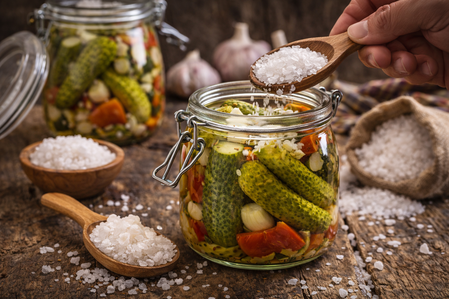 Turşu Kurarken Herkes Aynı Hatayı Yapıyor! Asıl Sır Meğer Tuzdaymış1