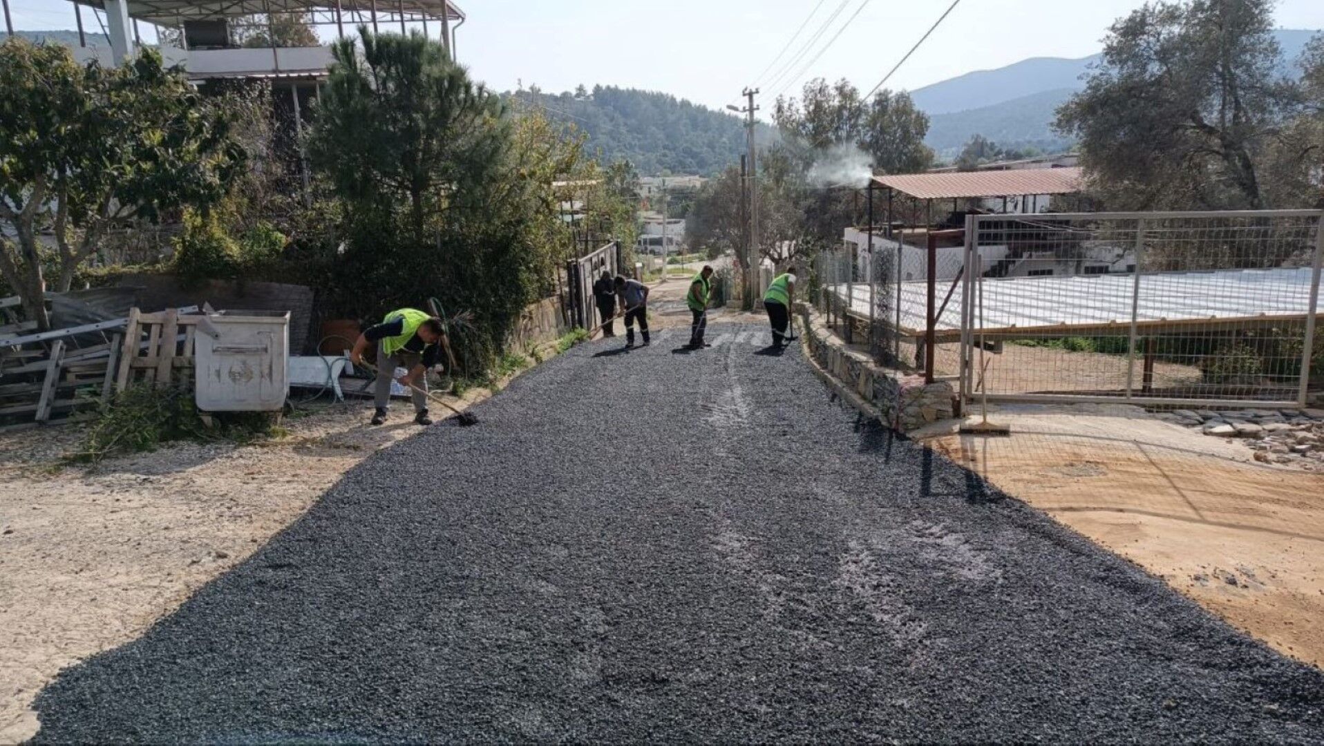 Bodrum’da Üstyapı Çalışmaları Hız Kazandı (4)