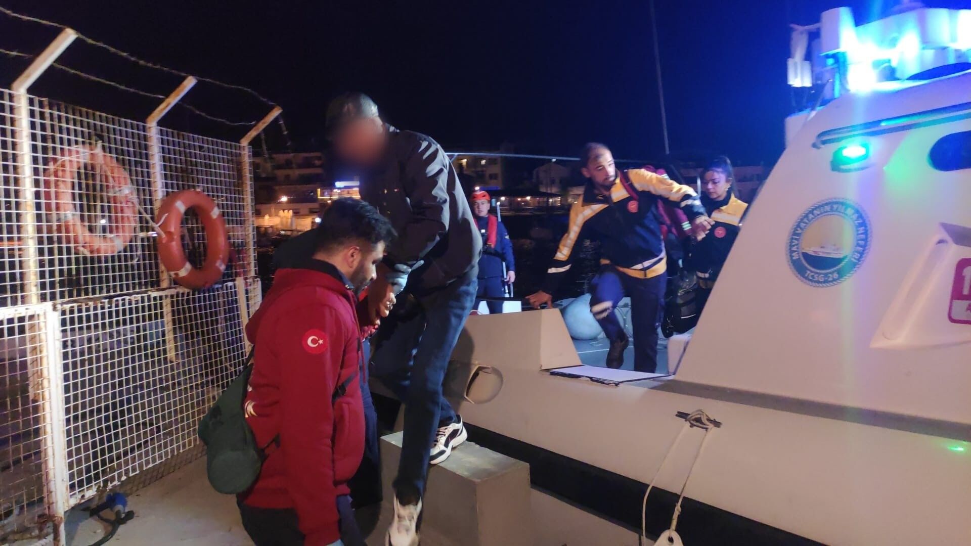 Denizin ortasında zamanla yarış