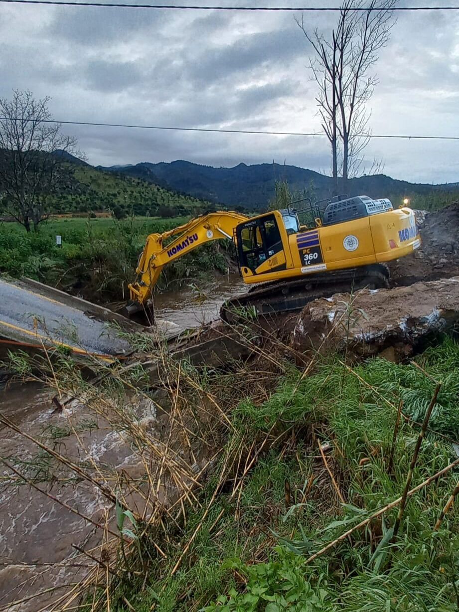 Milas’ta köprü çöktü3