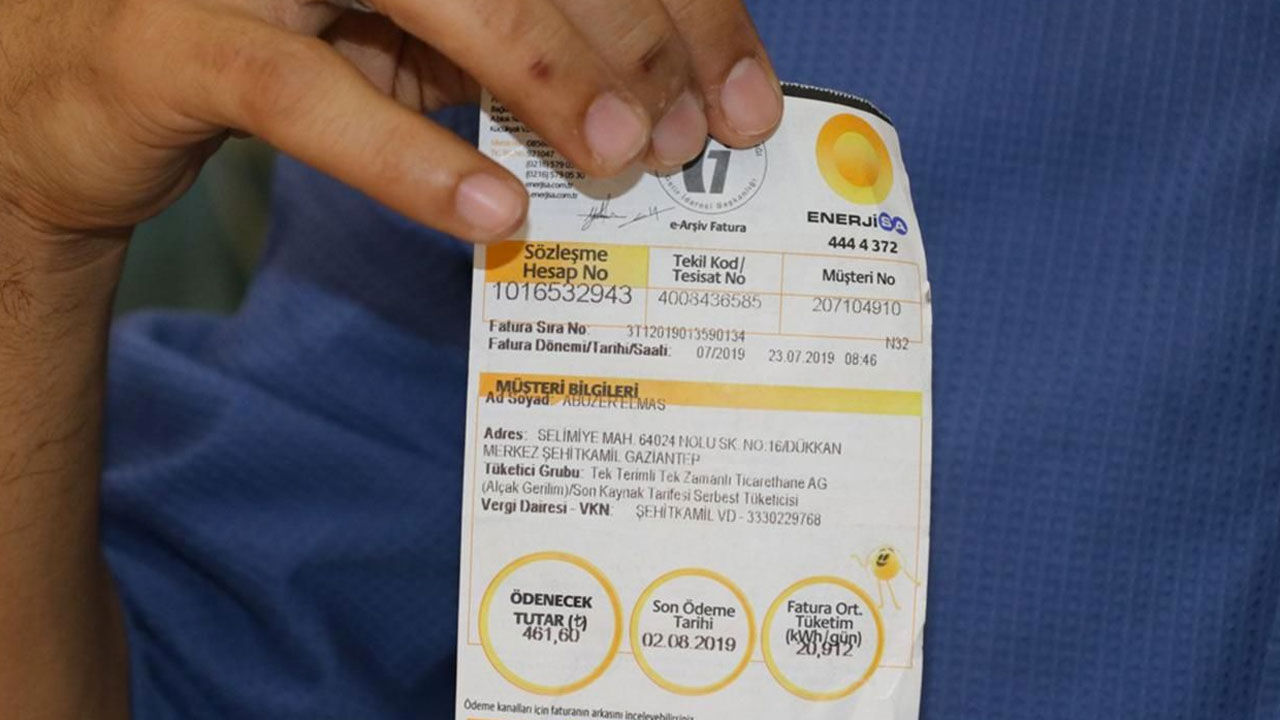 Elektrik Faturası 2-1
