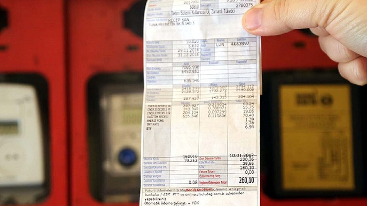 Elektrik Faturası 3