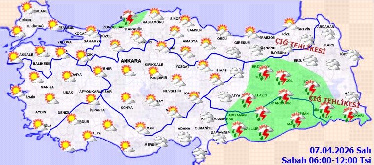 7 Nisan Meteoroloji Hava Durumu Raporu (4)
