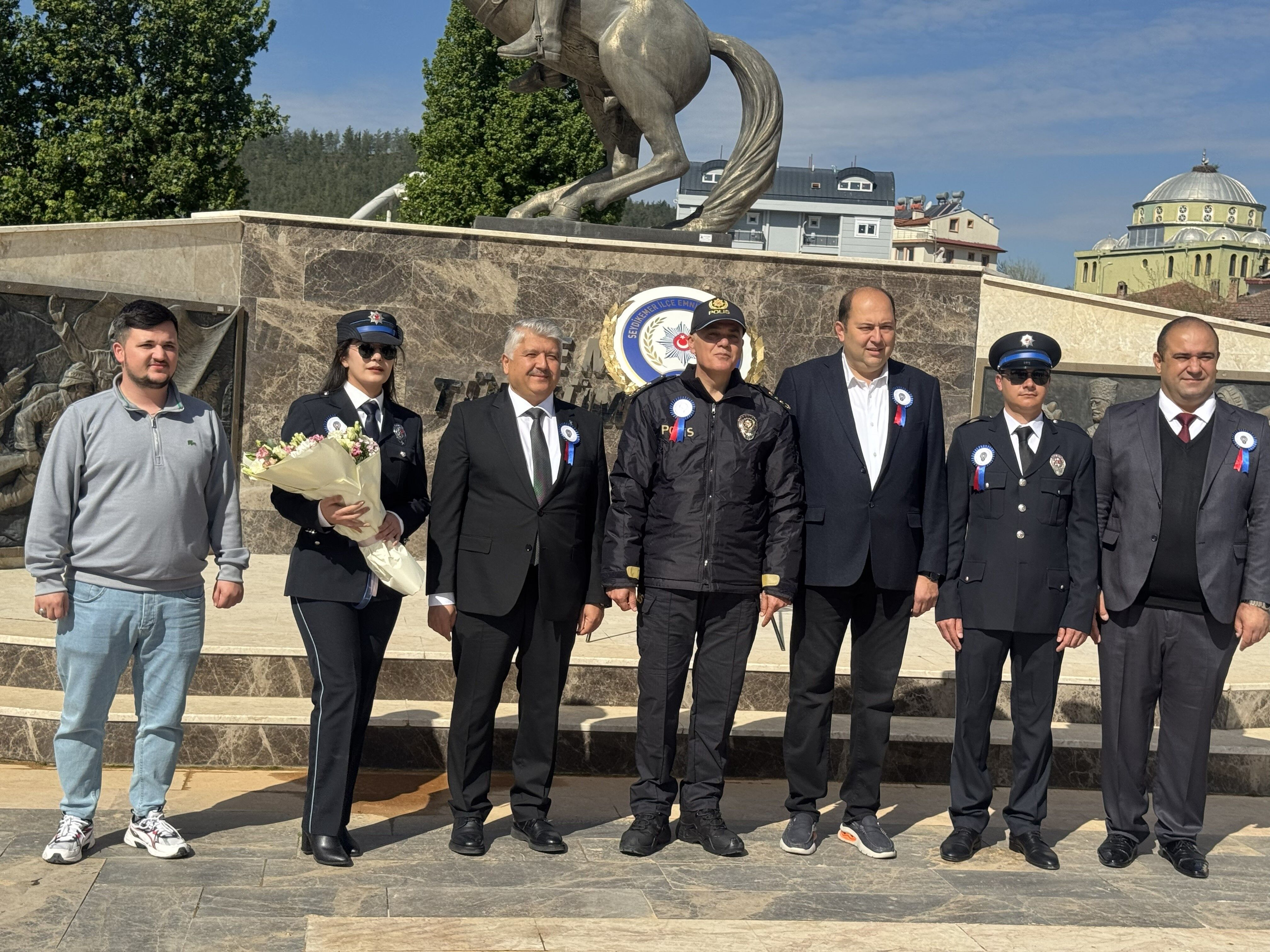 Seydikemer'de Türk Polis Teşkilatının 181. Kuruluş Yıl Dönümü törenle kutlandı