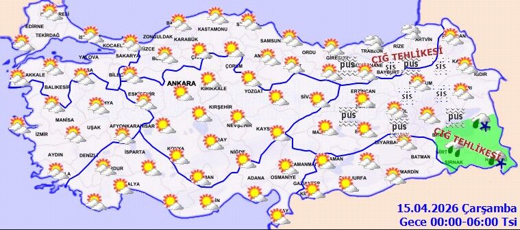 14 Nisan Meteoroloji Raporu (2)