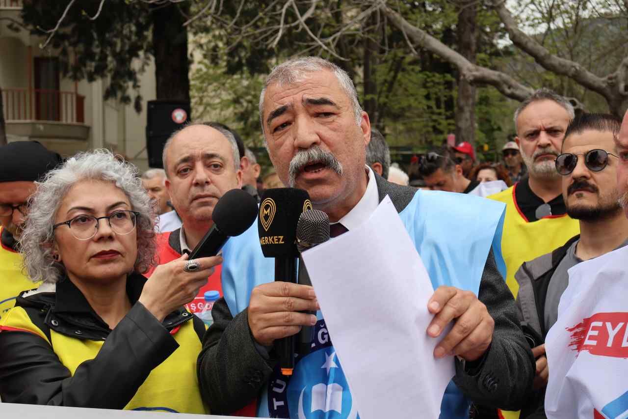 Muğla’da Öğretmenlerden Saldırıya Tepki Yürüyüşü (4)