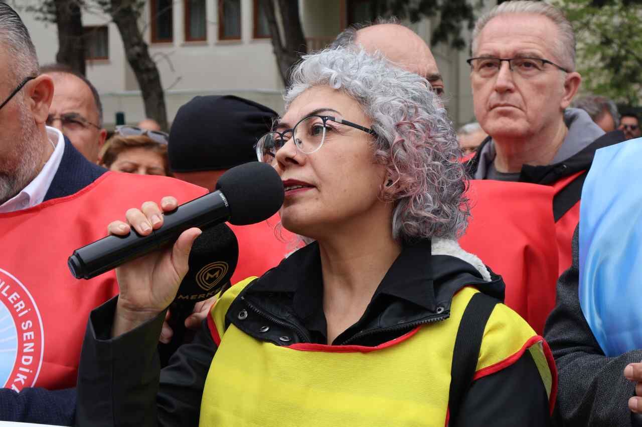 Muğla’da Öğretmenlerden Saldırıya Tepki Yürüyüşü (5)