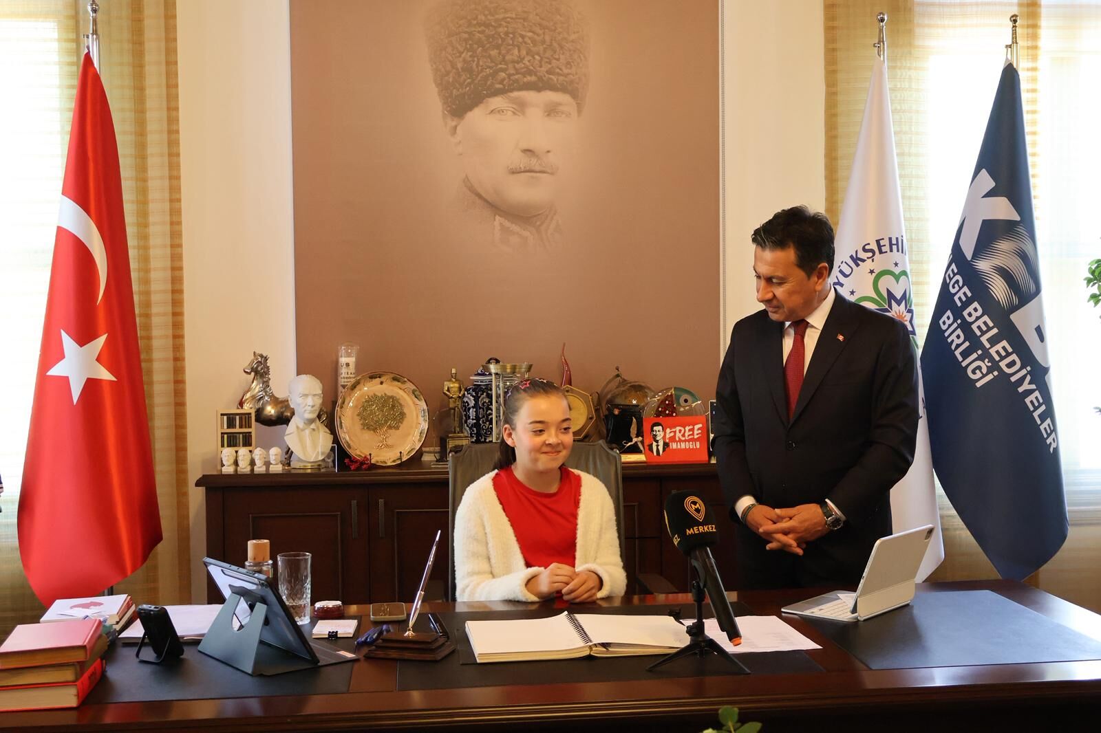 Muğla’da Koltuk Azra’ya Emanet Edildi (5)