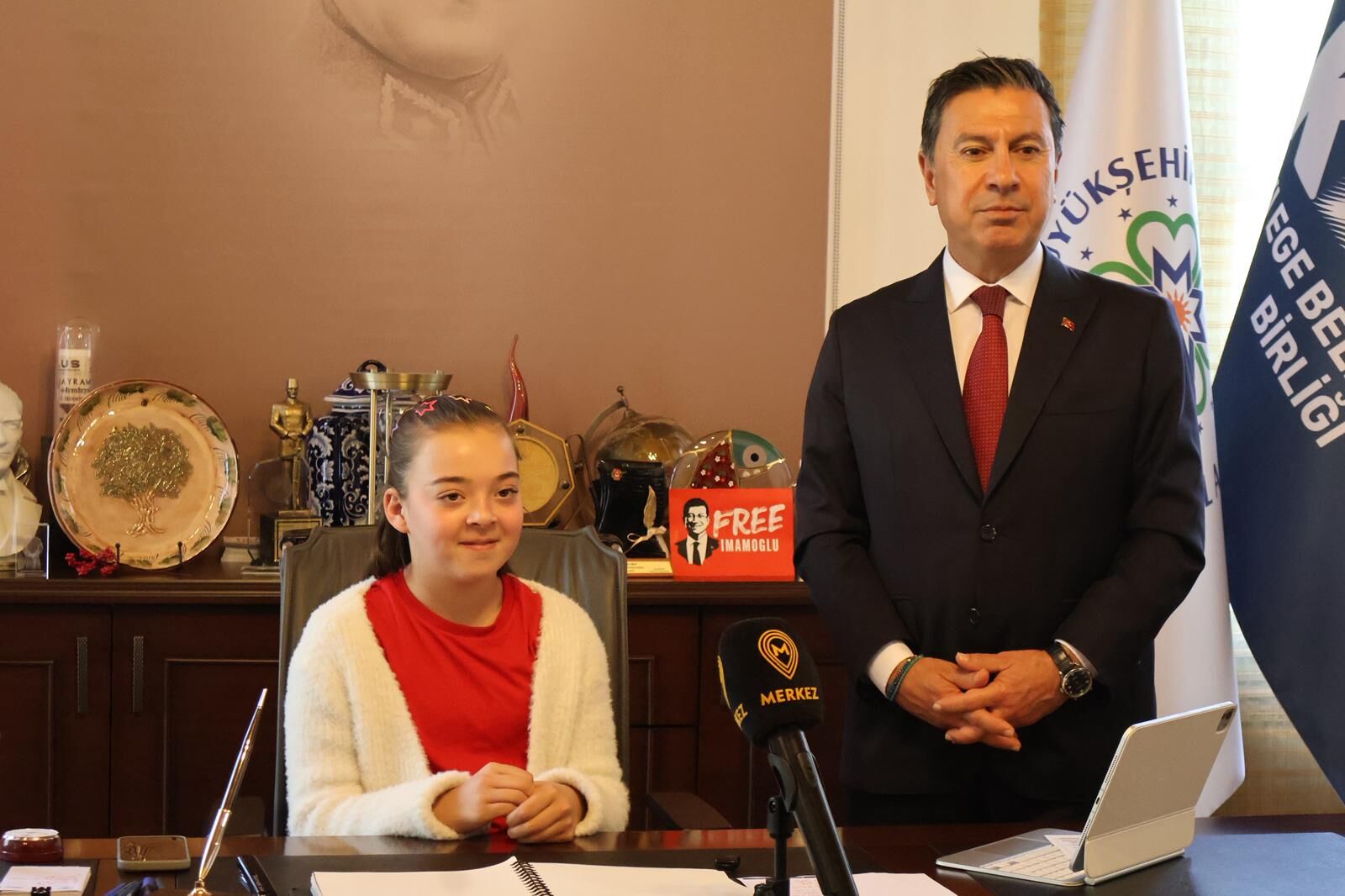 Muğla’da Koltuk Azra’ya Emanet Edildi (6)