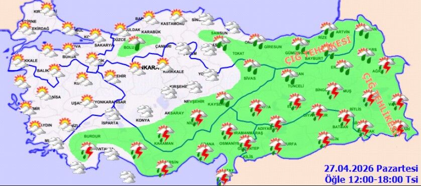 27 Nisan Pazartesi Hava Durumu (3)