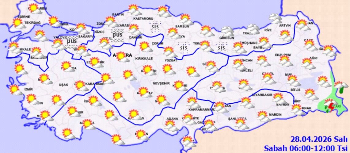 28 Nisan Salı Hava Durumu (4)