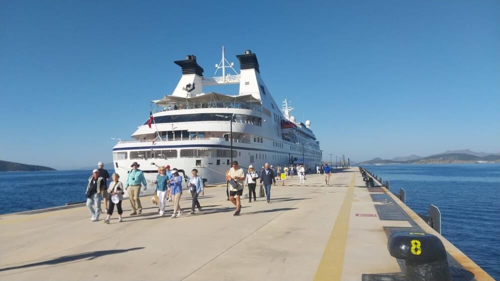 Bodrum’a ‘Star Legend’ Kruvaziyeriyle 274 Yolcu Geldi